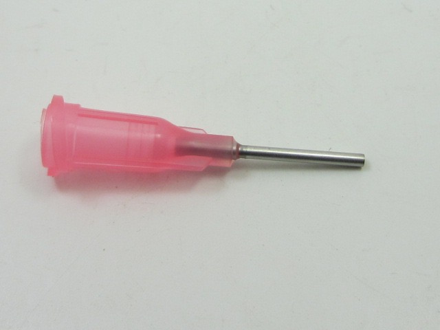 1pc. PRECISION PINK(18ga) 1/2\" GLUE TIP